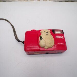 Coca-Cola Polar Bear 35mm Film Point & Shoot Camera 1999